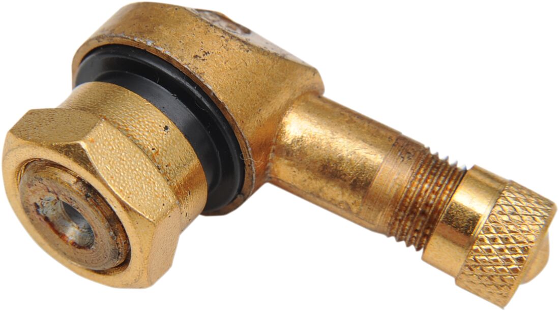 Ventiler, K&L-Supply, Valve Stem, 10MM, Base 90° Bend, Gold — K&L Supply 32-3037