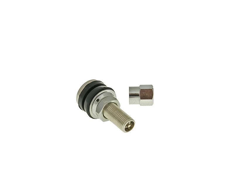 Ventiler, Tire Valve Tubeless Straight Short Metal — 101 Octane 19816