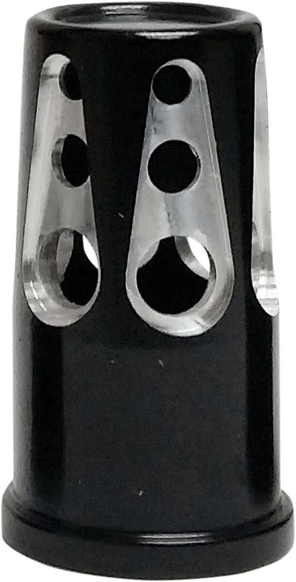 Ventilhetter, Valve Stem Cap Gatlin BLACK/NATURAL — Avon Grips SVC-310-ANO-GAT