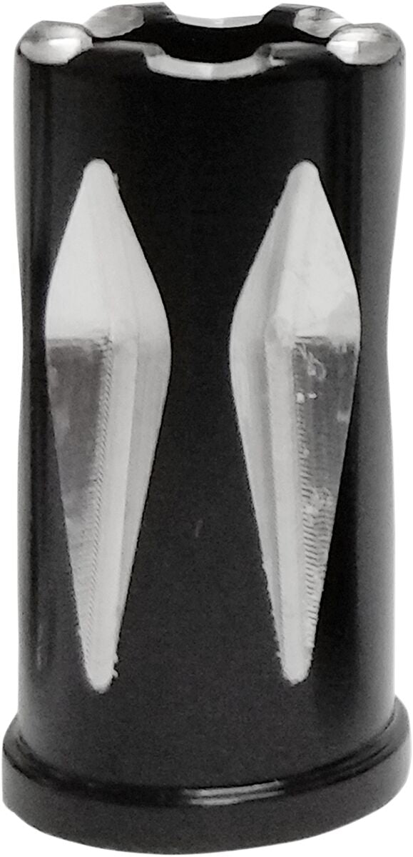 Ventilhetter, Valve Stem Cap Rival BLACK/NATURAL — Avon Grips SVC-311-ANO-RIV