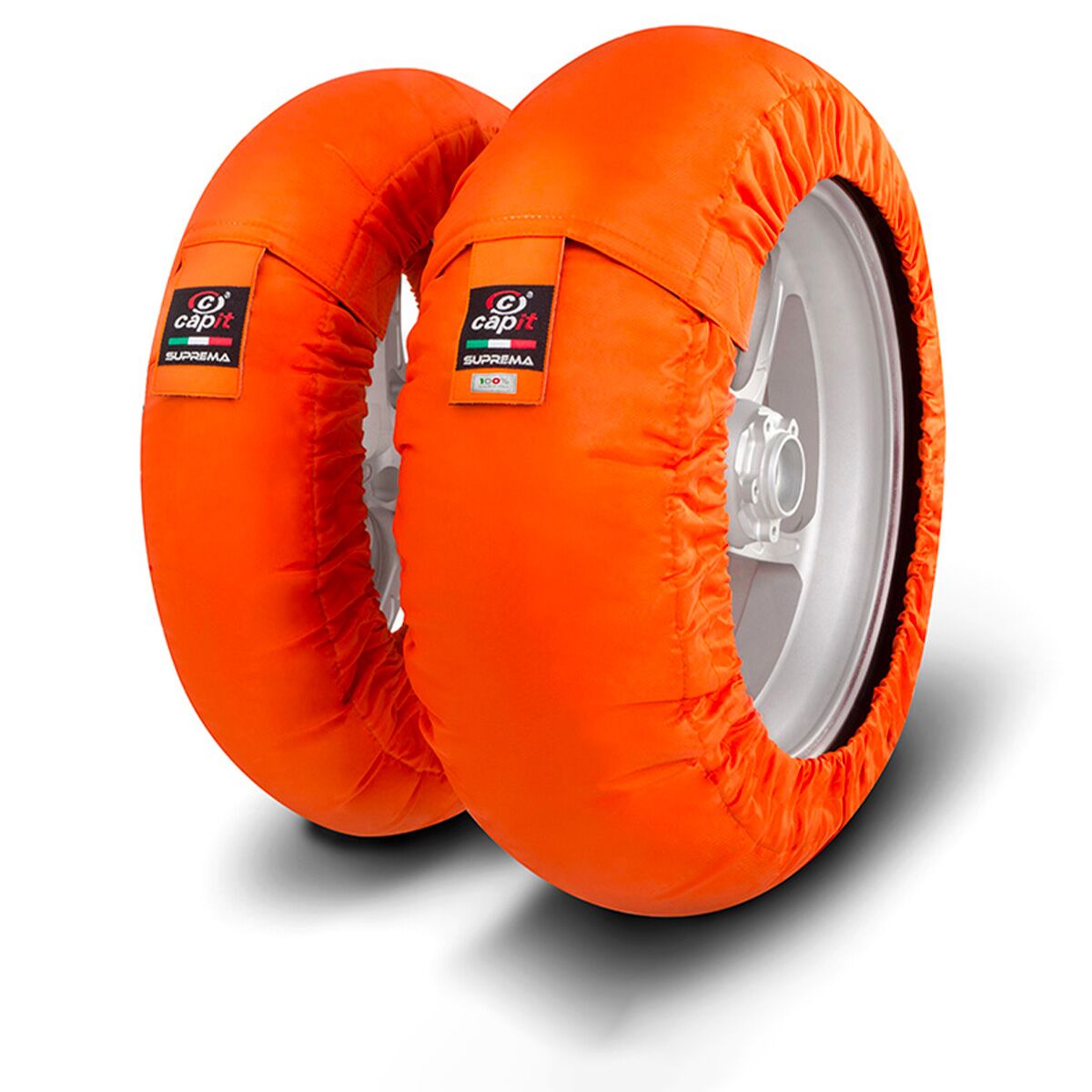 Dekkvarmere, Tire Warmer Set Suprema Spina M/XL 17" Orange — Capit SU204G01