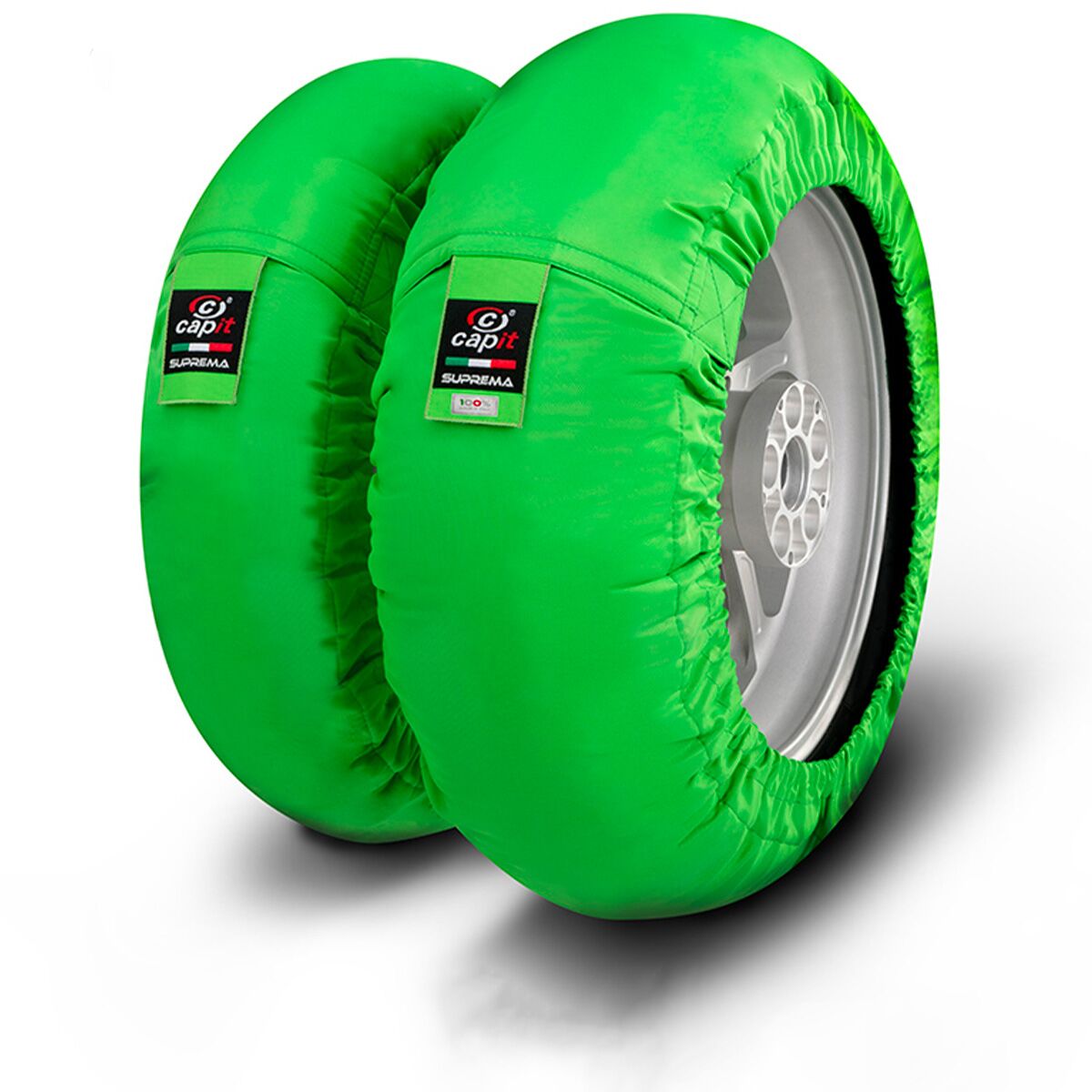 Dekkvarmere, Tire Wrm Sbk M/XXL Green — Capit SU205D01