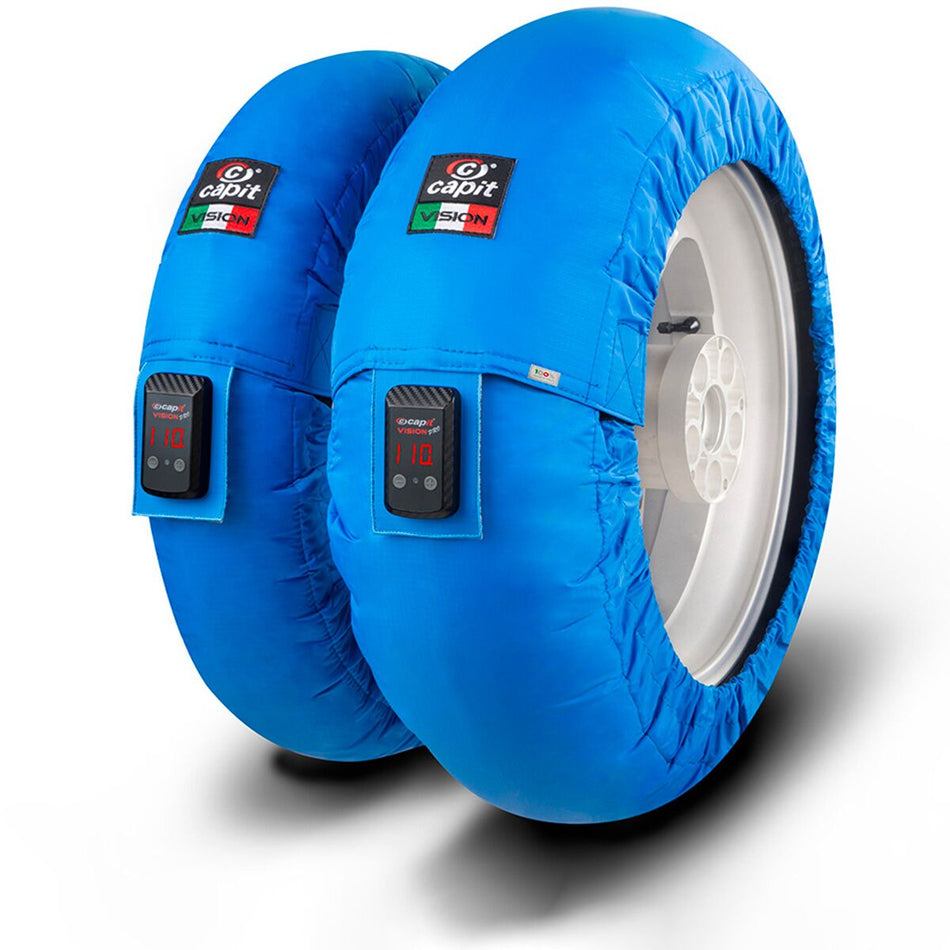 Dekkvarmere, Tire Wrm Sbk M/XXL Vis Blue — Capit SU205B21