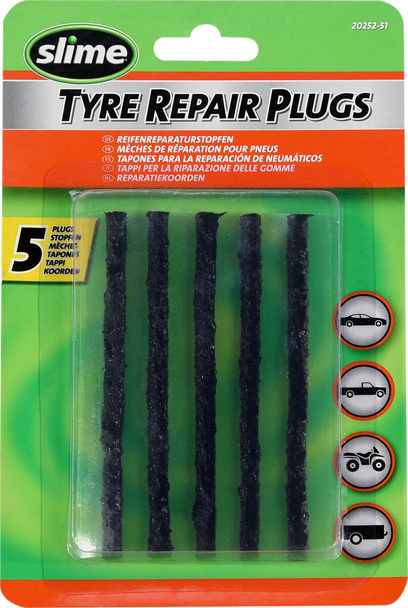 Dekkreparasjon, Plug Pack Slime 5-PACK — Slime 20252-51