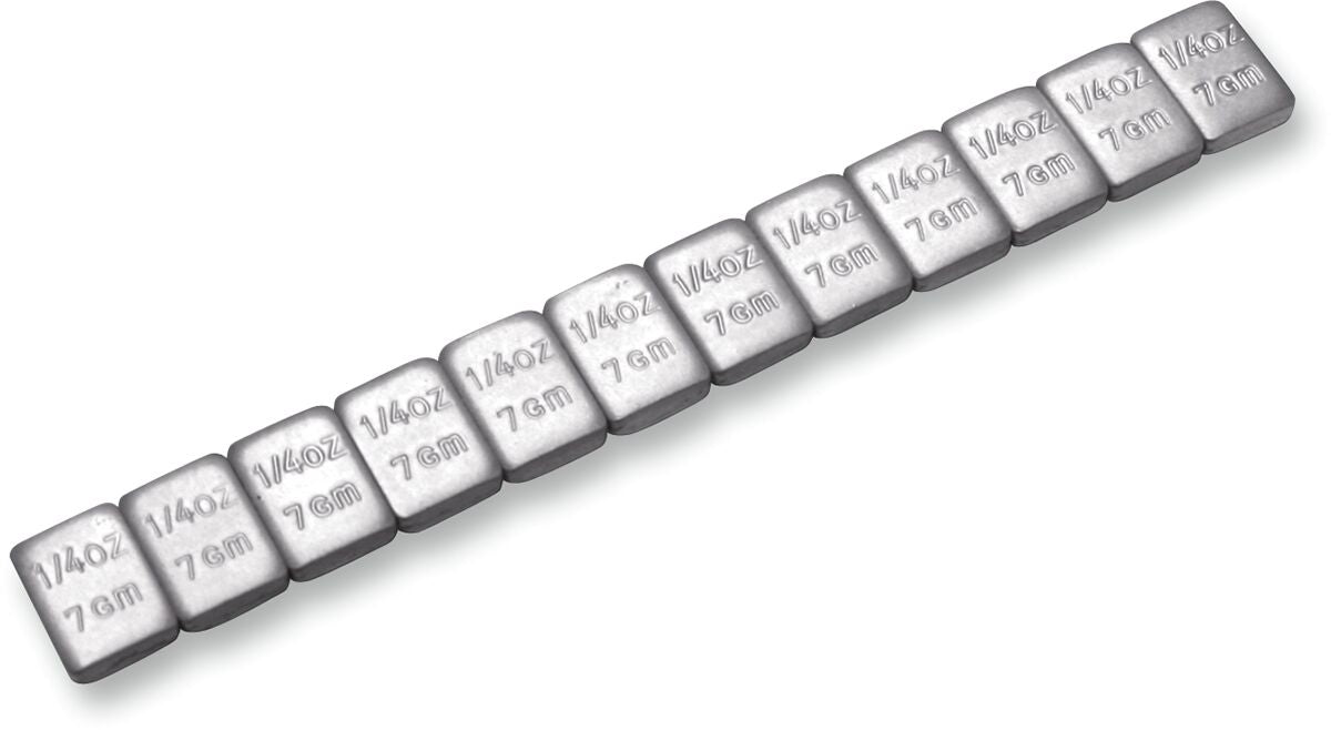 Dekkmontering og balansering, Weight WH Stl Sil 90OZ BX — Motion Pro 08-0452