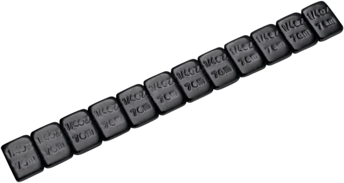 Dekkmontering og balansering, Weight WH Stl BK 1/4 18OZ — Motion Pro 08-0455