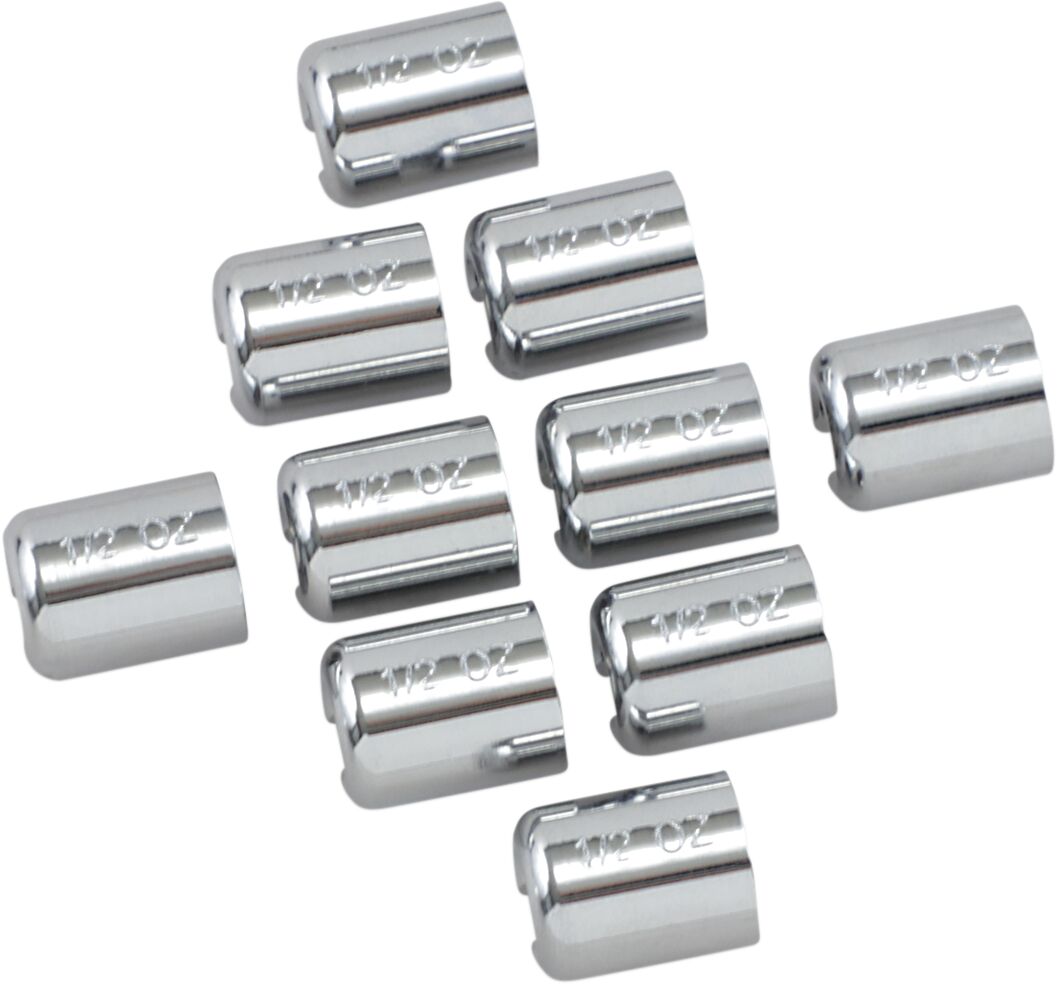 Dekkmontering og balansering, K&L-Supply, Weel Weights, Spoke, 0,5OZ, Chrome — K&L Supply 32-7092