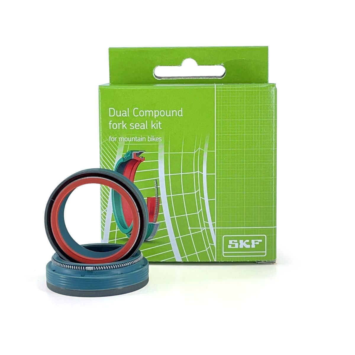 Gaffelsimmeringer og pakninger — SKF DUAL-43W