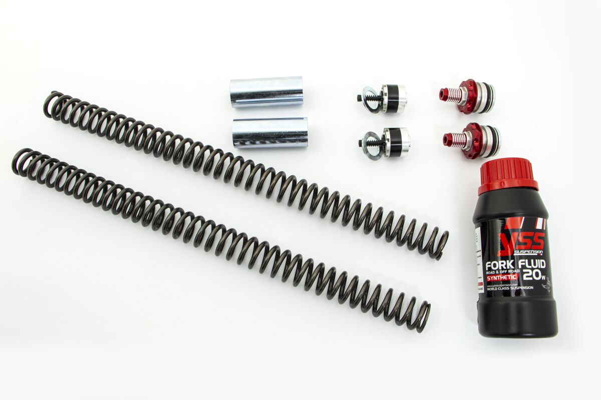 Gaffelpatroner og ventiler til Kawasaki Z 300 ABS — YSS Y-FCC32-KIT-02-006