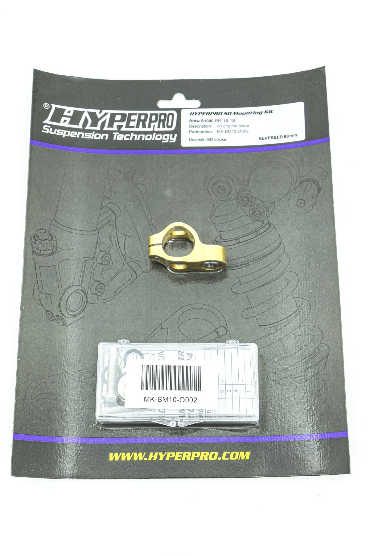 Styredempere til BMW S 1000 HP4 ABS — Hyperpro MK-BM10-O002