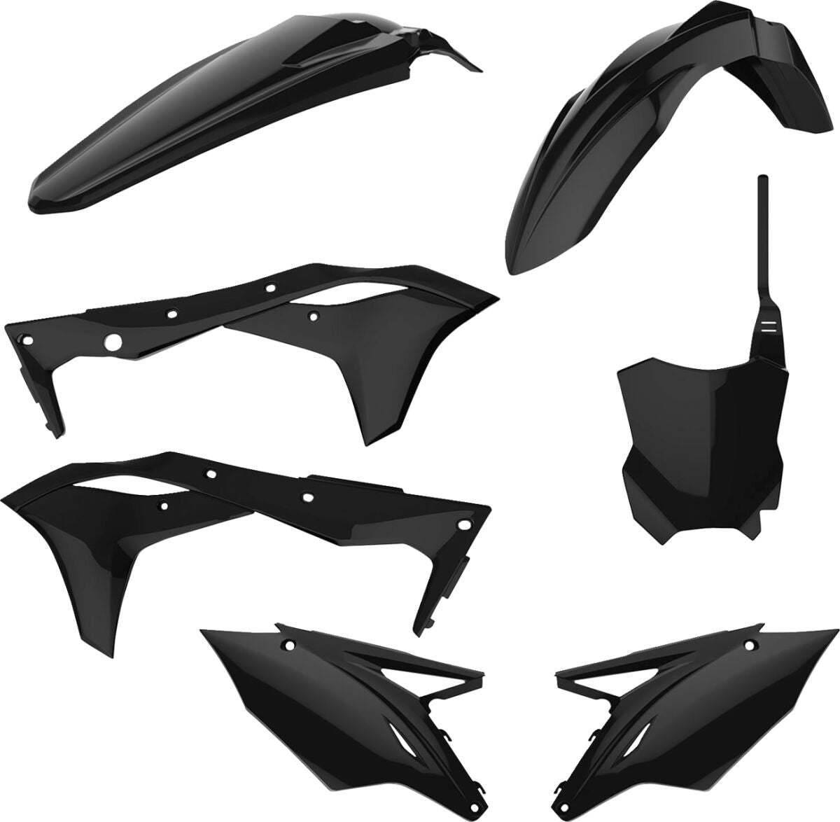 Plastdeler og paneler til Kawasaki KX 250 F — Polisport 91491