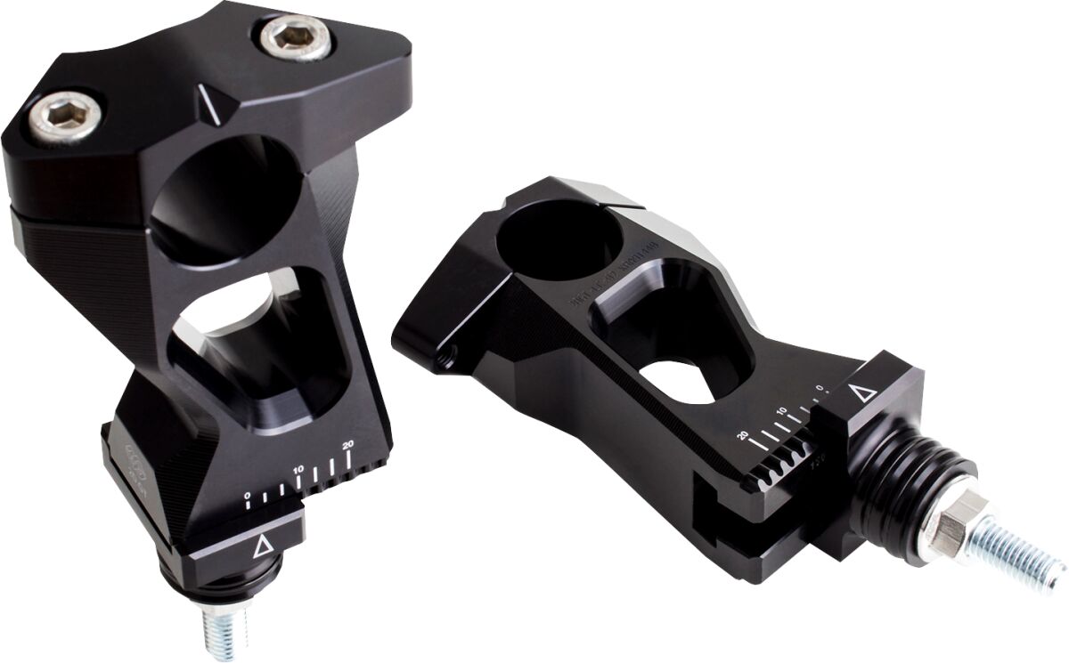Styrefester og forhøyere til Yamaha MT-09 ABS — Gilles Tooling 2DGT-04-17-B