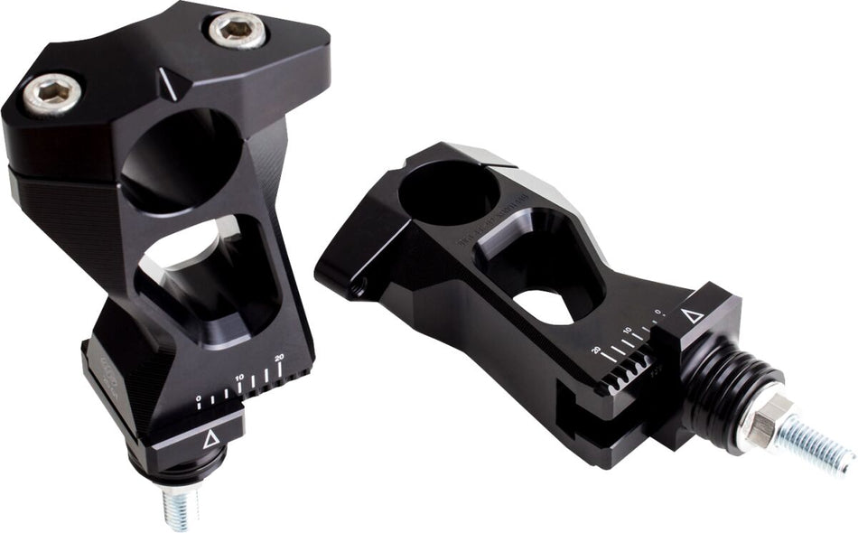 Styrefester og forhøyere til Yamaha MT-09 ABS — Gilles Tooling 2DGT-04-17-B