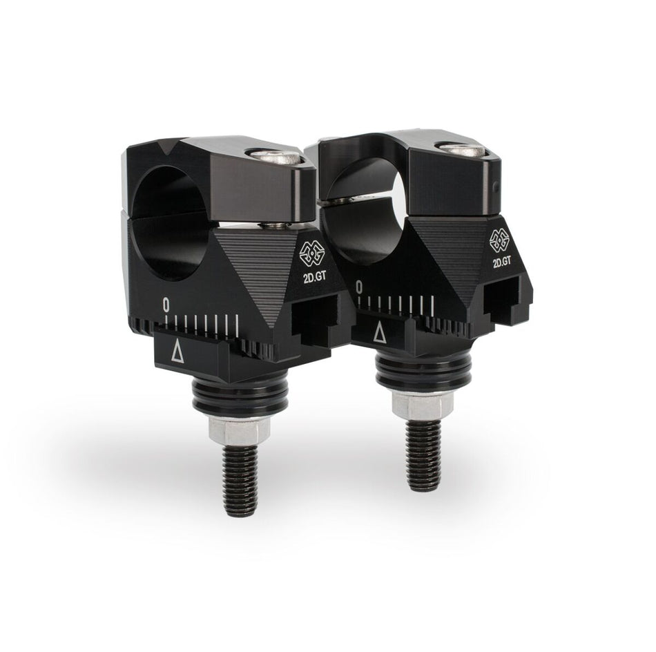 Styrefester og forhøyere til Kawasaki Z 650 RS ABS — Gilles Tooling 2DGT-11-25-B