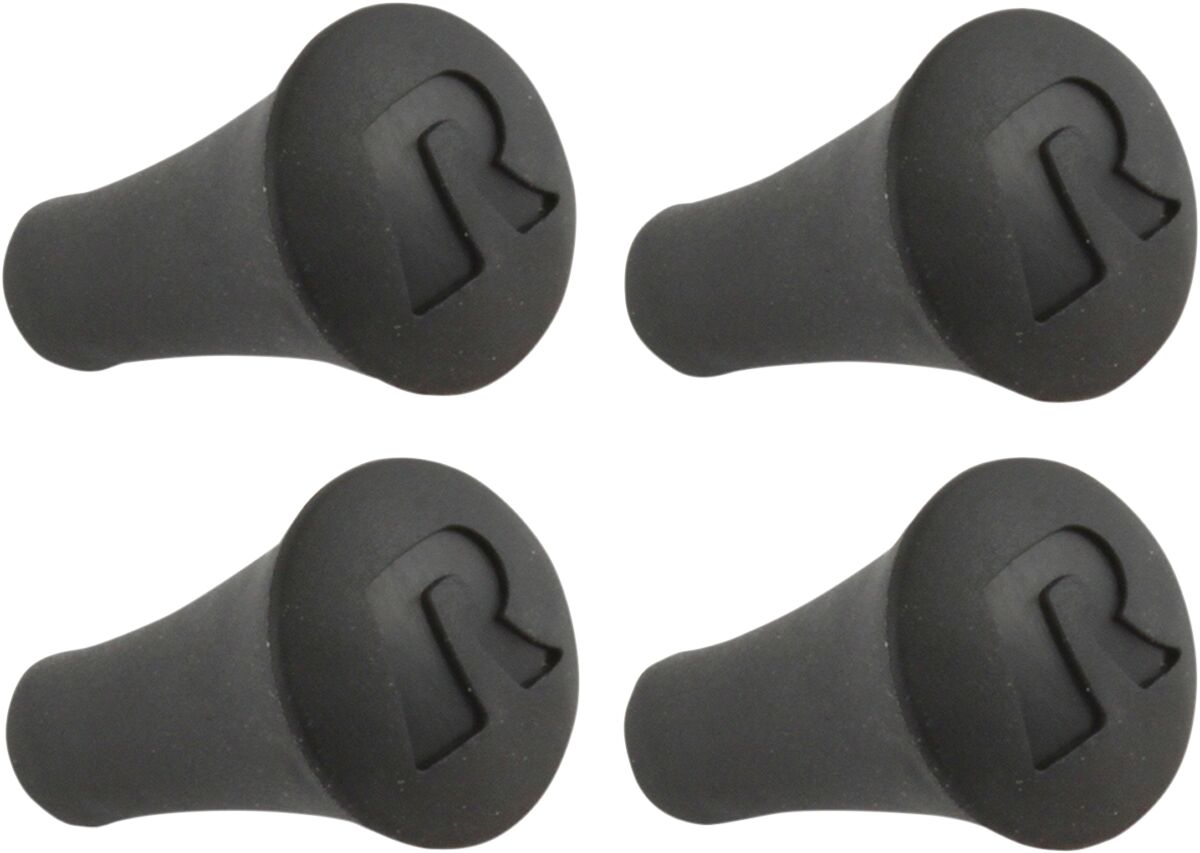 Styretilbehør, Replacement Cradle Caps 4X Rubber Black — Ram Mounts RAP-UN-CAP-4