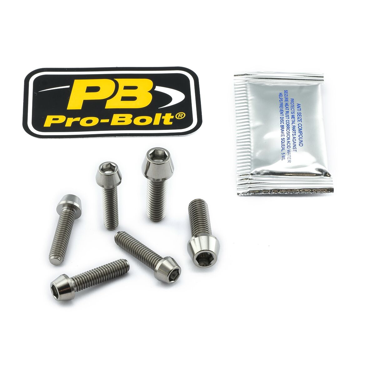Styreklemmer og deler til Ducati — Pro Bolt TICLIPBAR280