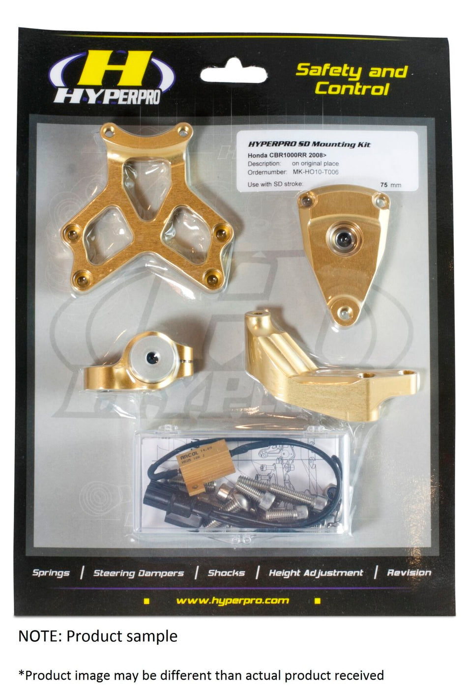 Styredempere til Yamaha — Hyperpro MK-YA10-T008