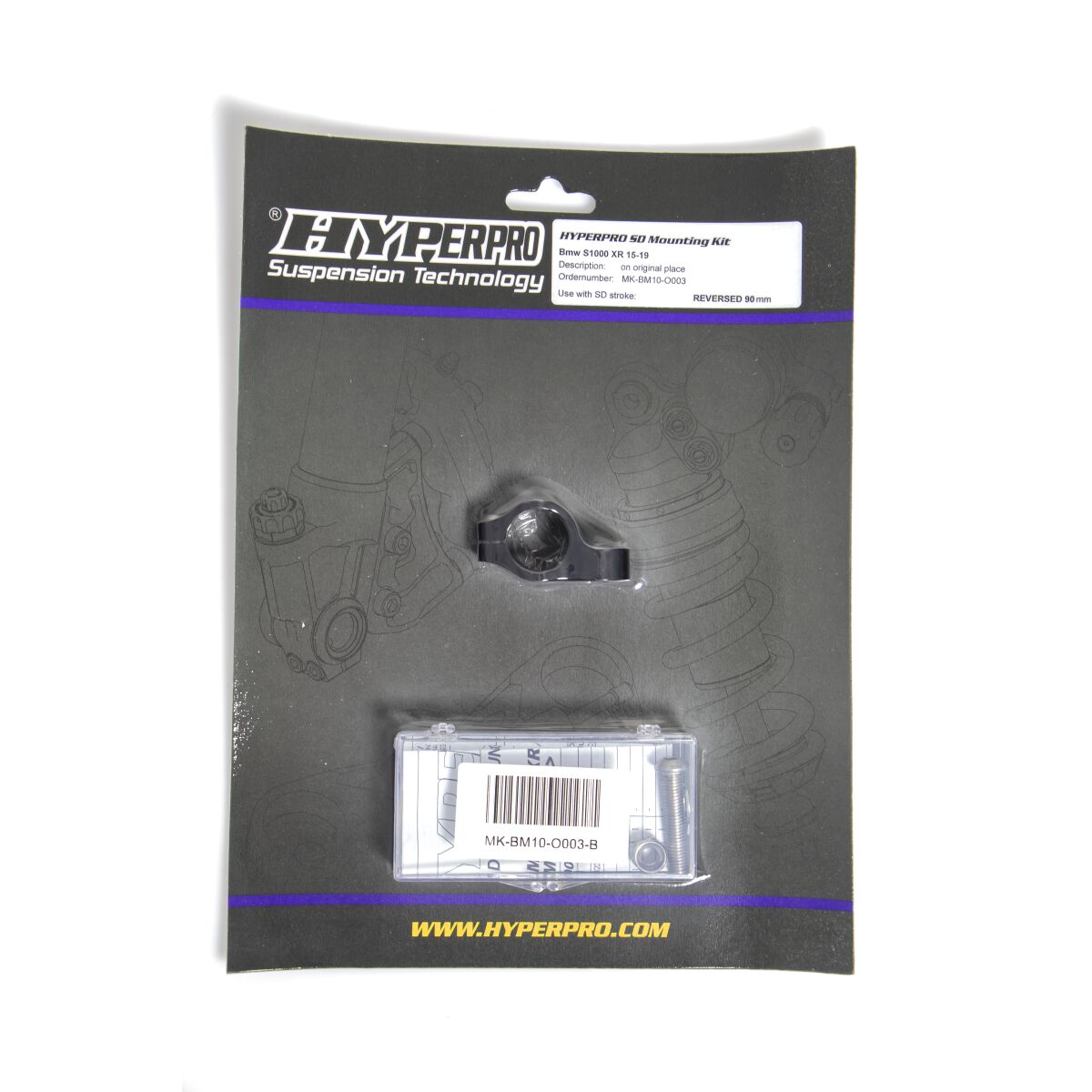 Styredempere til BMW R 1250 R ABS — Hyperpro MK-BM10-O003-B