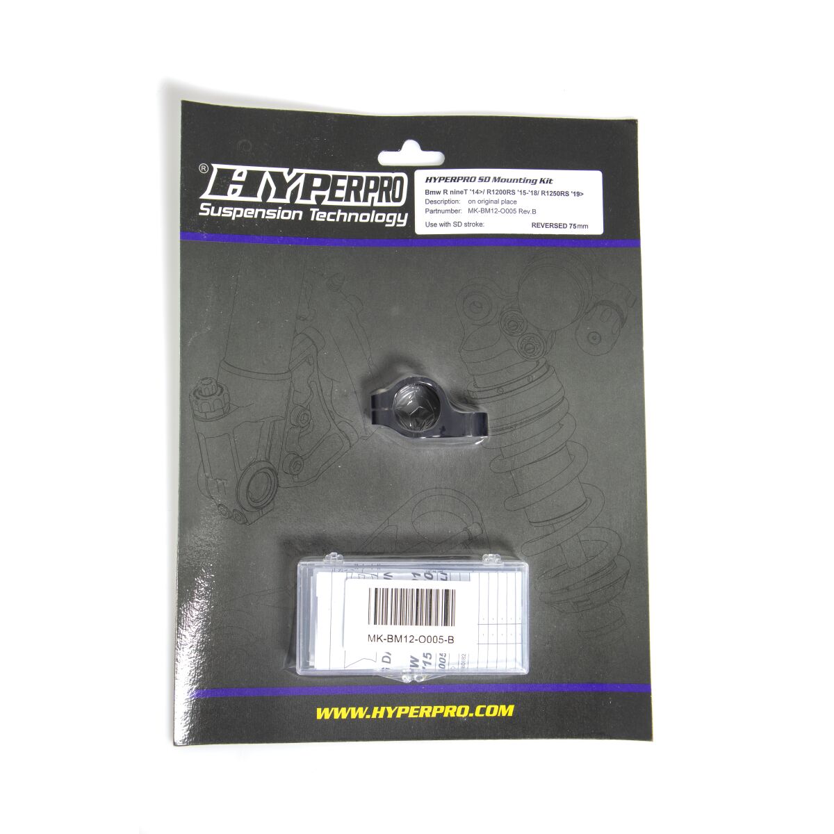 Festesett for styredemper til BMW — Hyperpro MK-BM12-O005-B