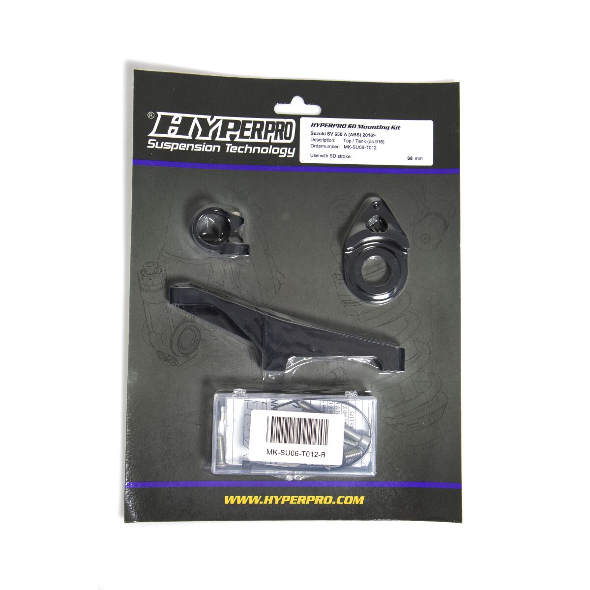 Styredempere til Suzuki SV 650 — Hyperpro MK-SU06-T012-B