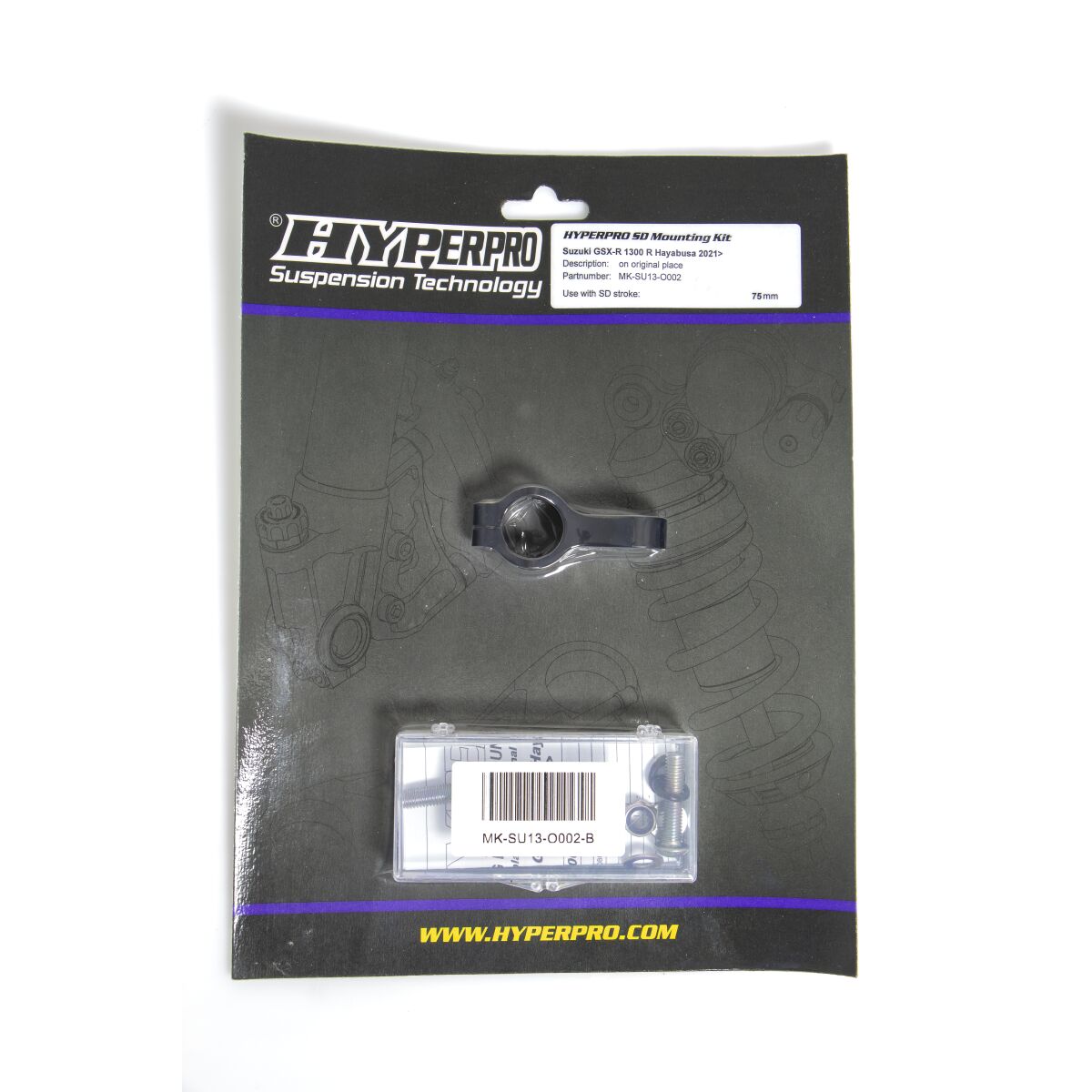 Styredempere til Suzuki GSX 1300 R ABS — Hyperpro MK-SU13-O002-B