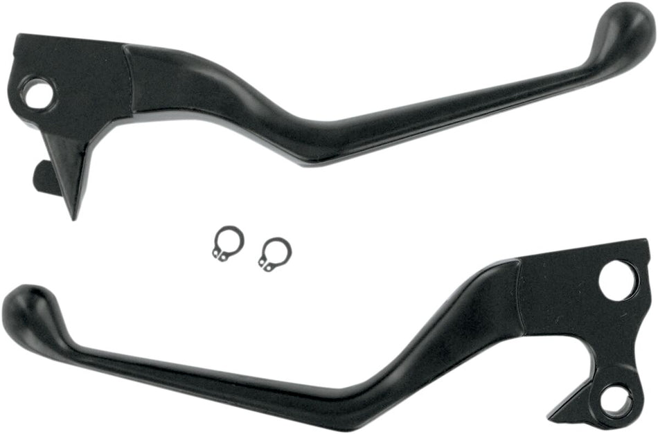Bremse- og clutchhendler sett til Harley-Davidson — Drag Specialties H07-0575-BLK