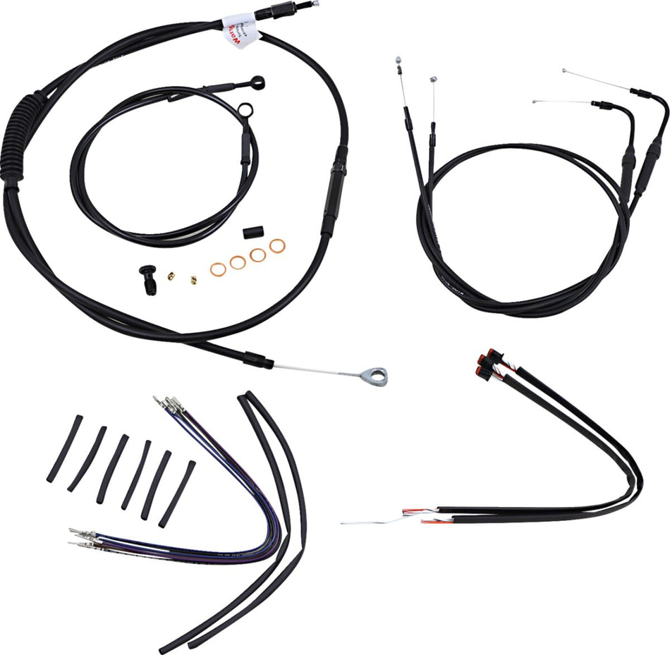 Wire- og slangesett til Harley-Davidson — Burly Brand B30-1124
