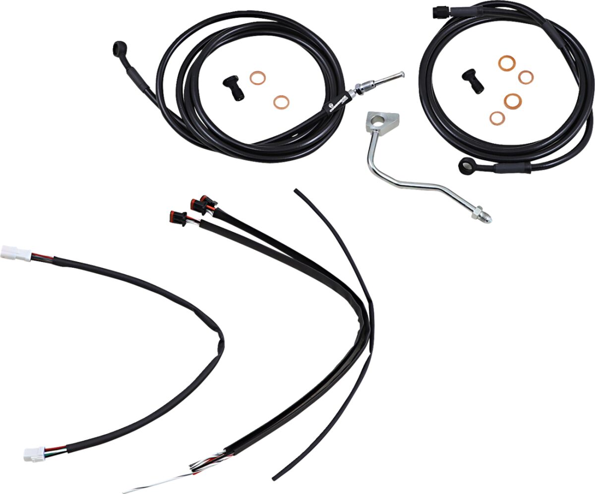 Wire- og slangesett til Harley-Davidson — Burly Brand B30-1185