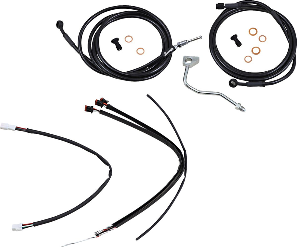 Wire- og slangesett til Harley-Davidson — Burly Brand B30-1186