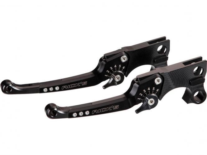 Bremse- og clutchhendler sett til Harley-Davidson — Rick's Motorcycles 85-3050000-B