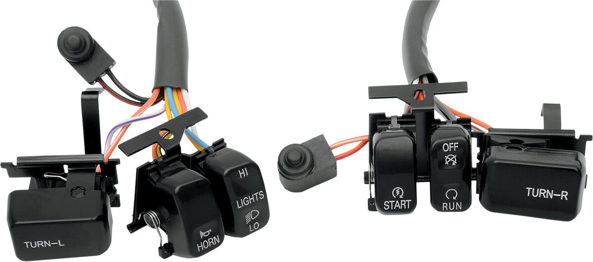 Styrebrytere og brytersett til Harley-Davidson — Drag Specialties H18-0335B