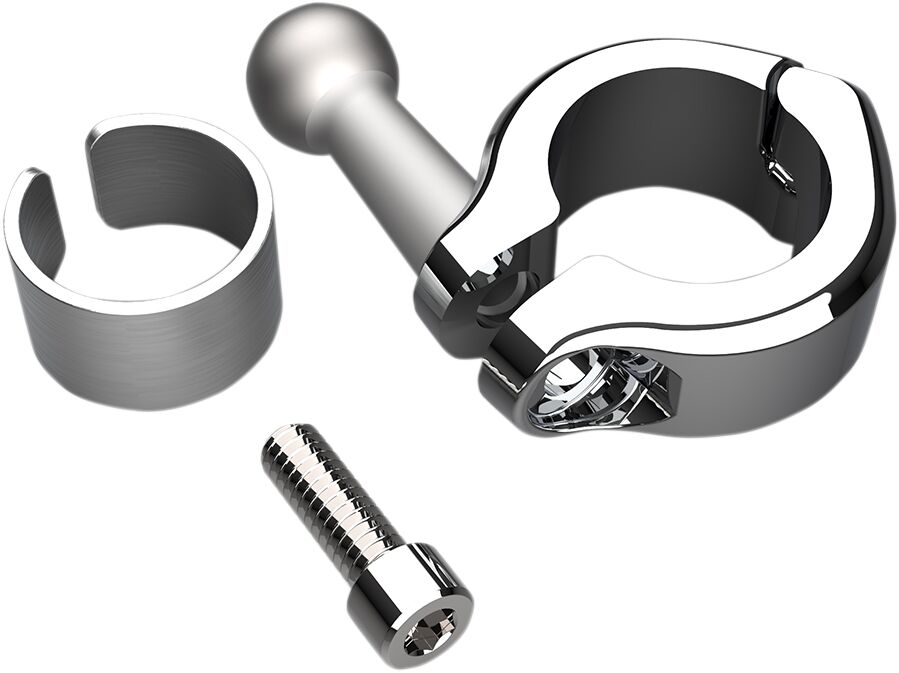Styretilbehør, Clamp Alum Chr 7/8-1 — Ciro 50128