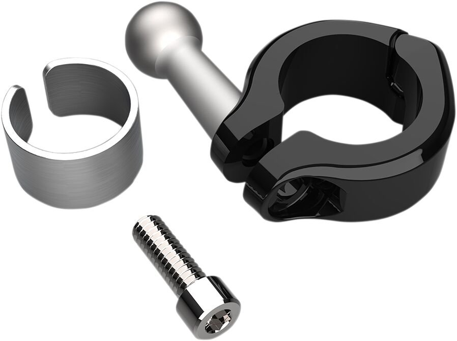 Styretilbehør, Clamp Alum Blk 7/8-1 — Ciro 50129