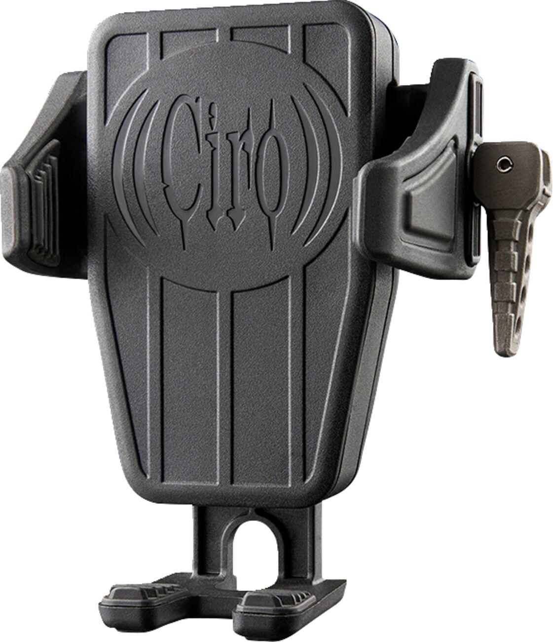 Styretilbehør, Phone Holder - Cybercharger - Gen 2 - Black - No Mount — Ciro 55010