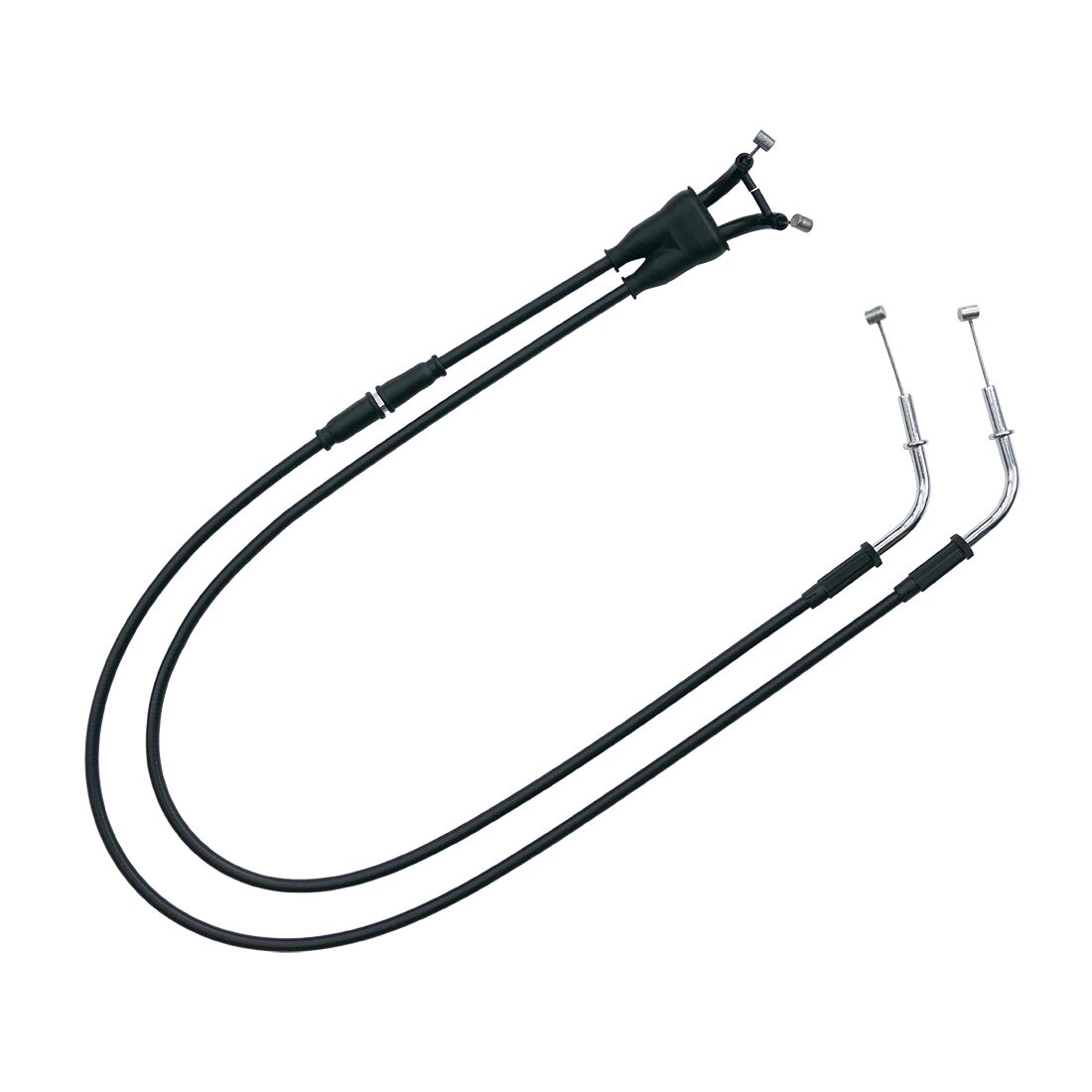 Gasswirer til Kawasaki W 800 — Venhill K02-4-111-BK