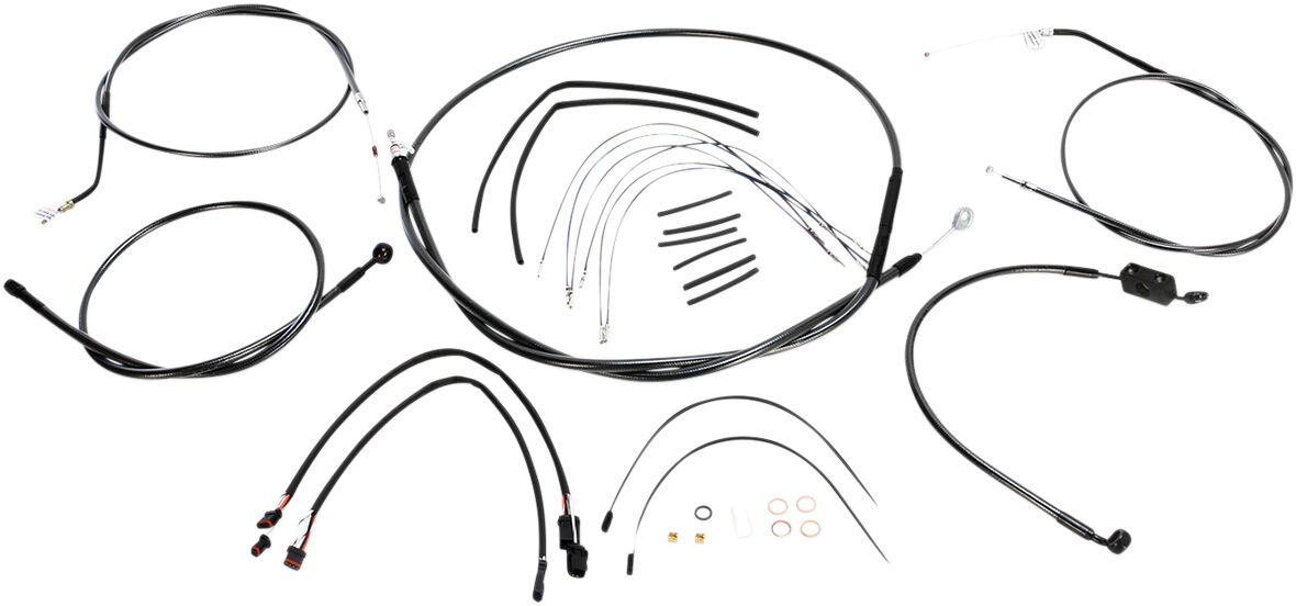 Wire- og slangesett, foran til Harley-Davidson — Magnum Shielding 487673