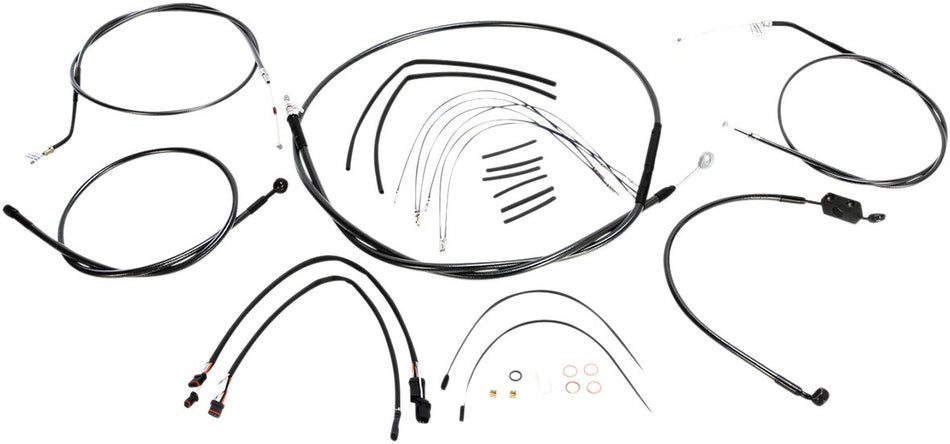 Wire- og slangesett, foran til Harley-Davidson — Magnum Shielding 487673