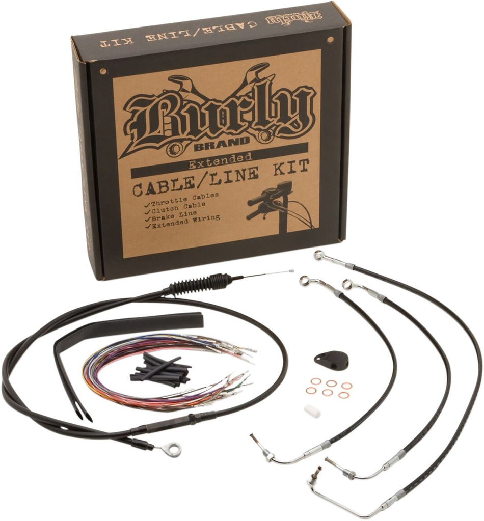 Wire- og slangesett til Harley-Davidson — Burly Brand B30-1235
