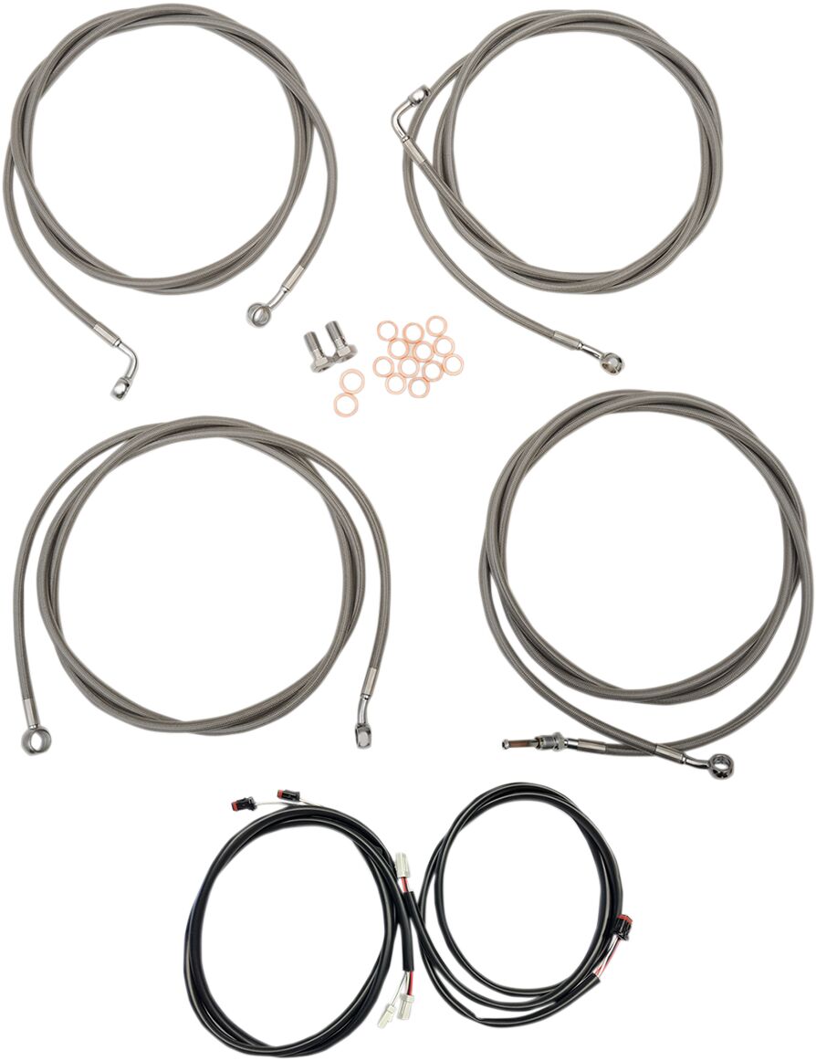Wire- og slangesett til Harley-Davidson — La Choppers LA-8054KT3-13