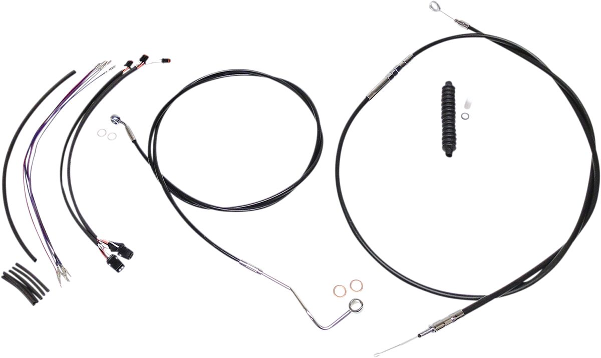 Wire- og slangesett, foran til Harley-Davidson FLHR 1690 ABS — Magnum Shielding 489491