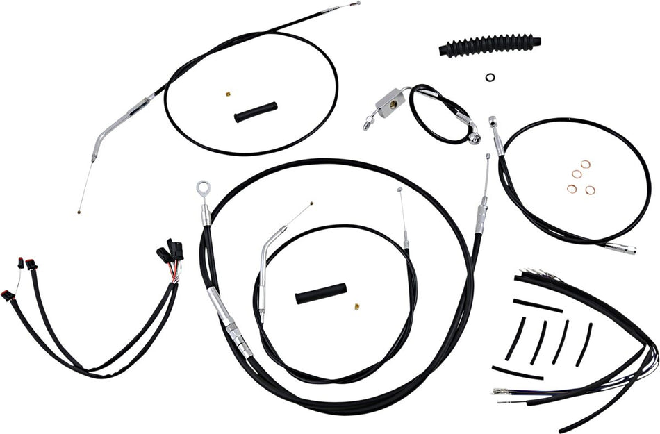 Wire- og slangesett, foran til Harley-Davidson — Magnum Shielding 489673