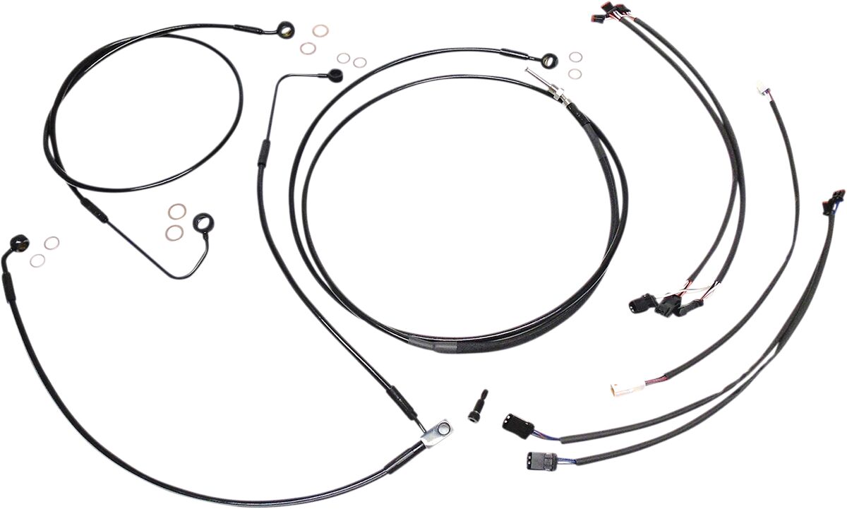 Wire- og slangesett, foran til Harley-Davidson FLSS 1800 ABS — Magnum Shielding 486821