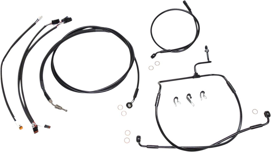 Wire- og slangesett, foran til Harley-Davidson FLHX 1750 — Magnum Shielding 486831