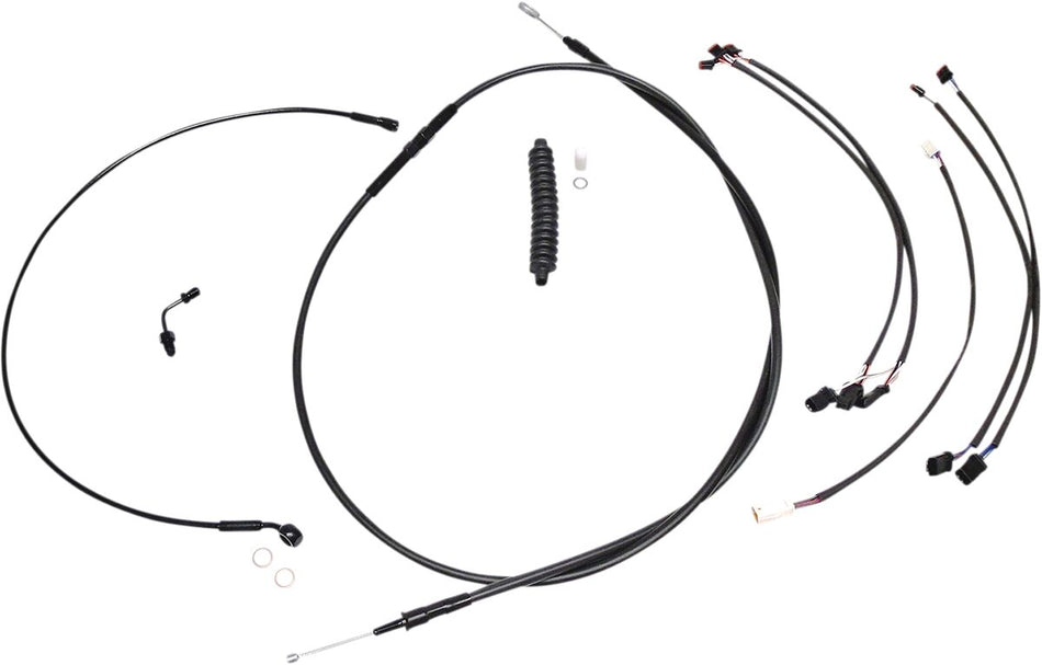 Wire- og slangesett, foran til Harley-Davidson — Magnum Shielding 486961