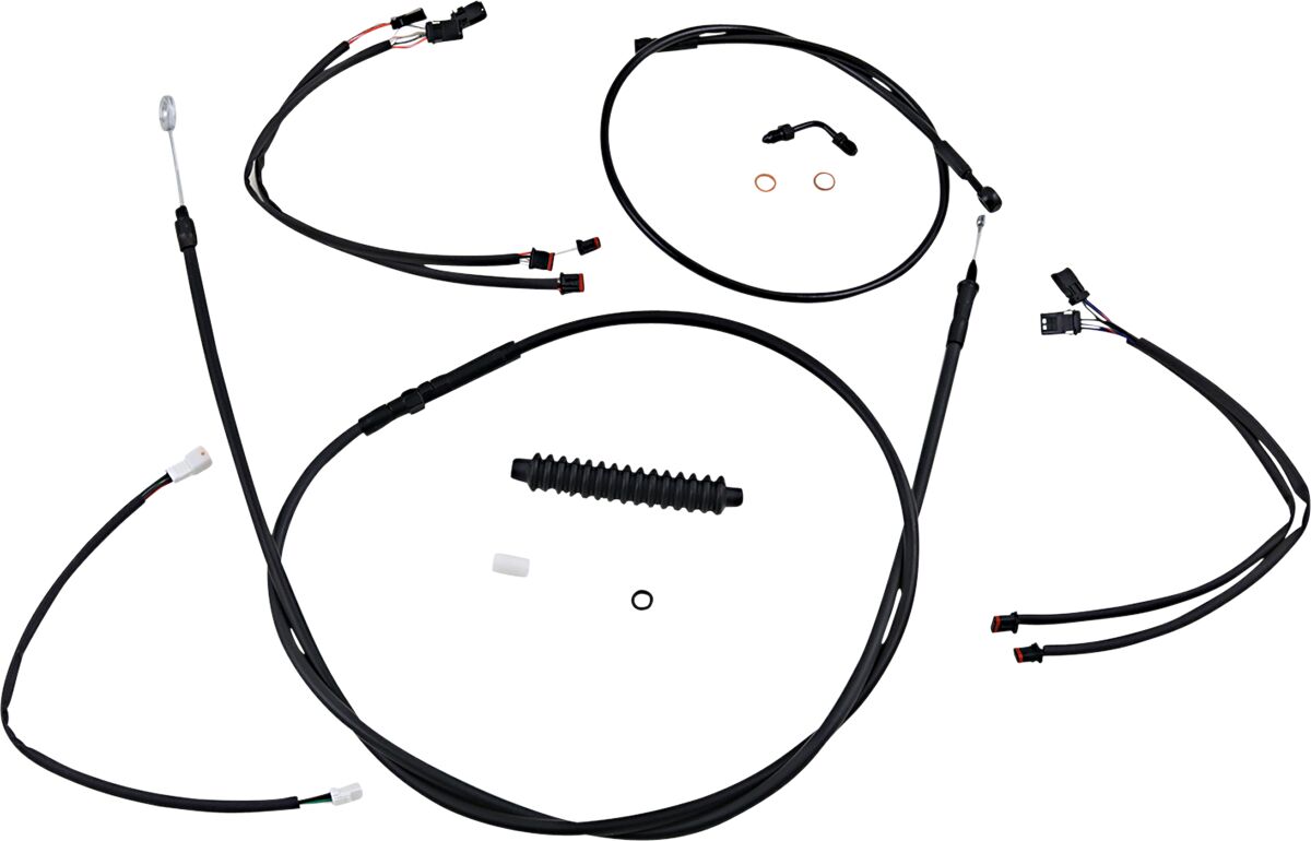 Wire- og slangesett, foran til Harley-Davidson — Magnum Shielding 486962