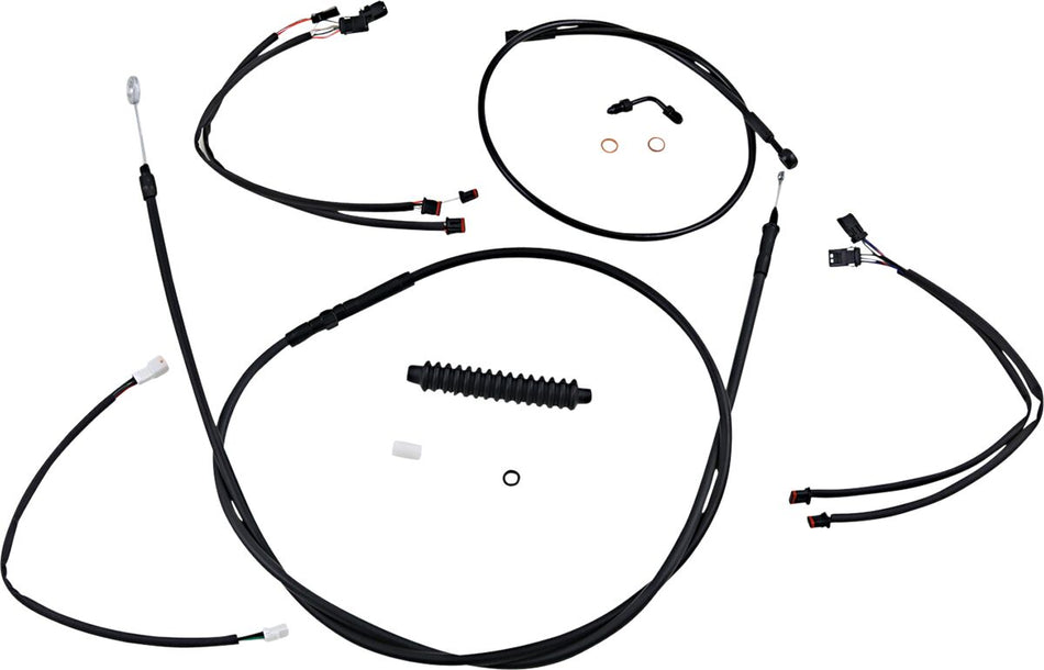 Wire- og slangesett, foran til Harley-Davidson — Magnum Shielding 486962