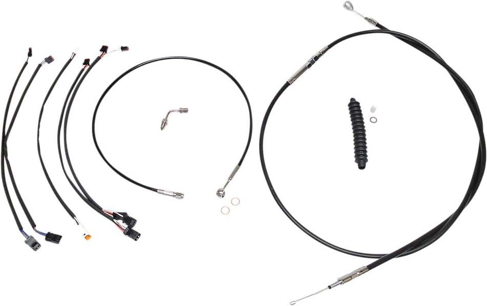 Wire- og slangesett, foran til Harley-Davidson — Magnum Shielding 489961