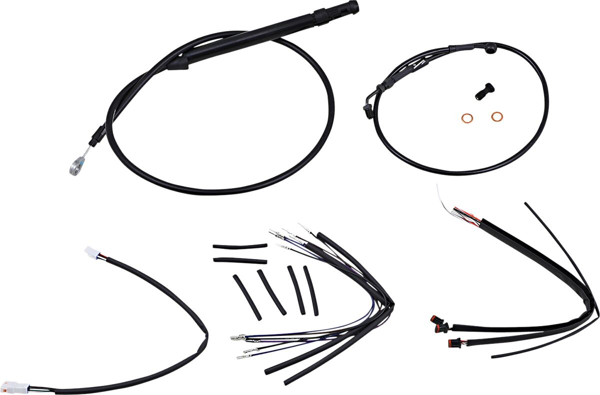 Wire- og slangesett til Harley-Davidson — Burly Brand B30-1240