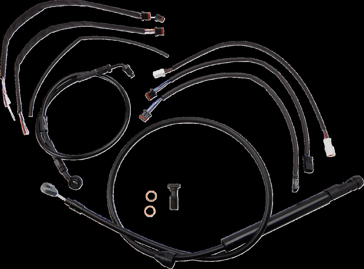 Wire- og slangesett til Harley-Davidson — Burly Brand B30-1263