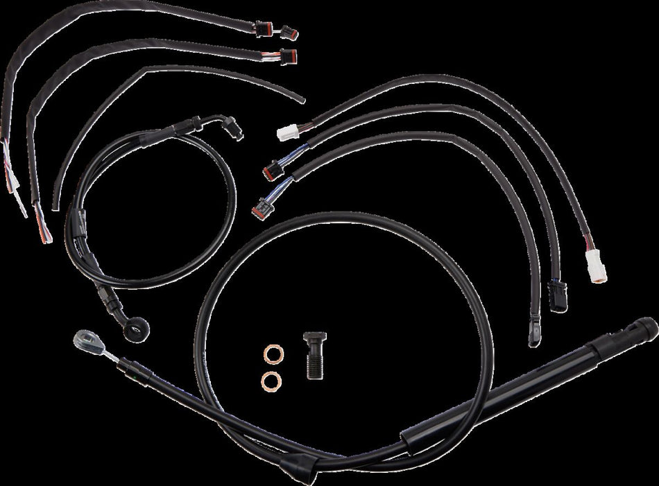 Wire- og slangesett til Harley-Davidson — Burly Brand B30-1263